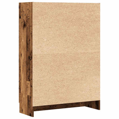Book Cabinet Old Wood 82,5x30,5x115 cm Engineered Wood