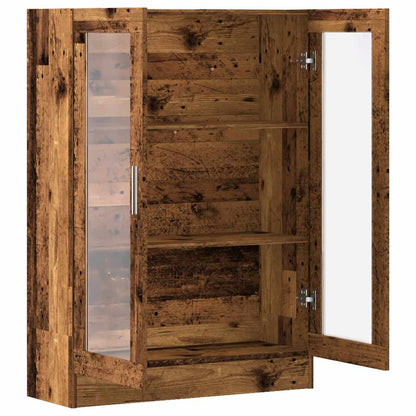 Book Cabinet Old Wood 82,5x30,5x115 cm Engineered Wood