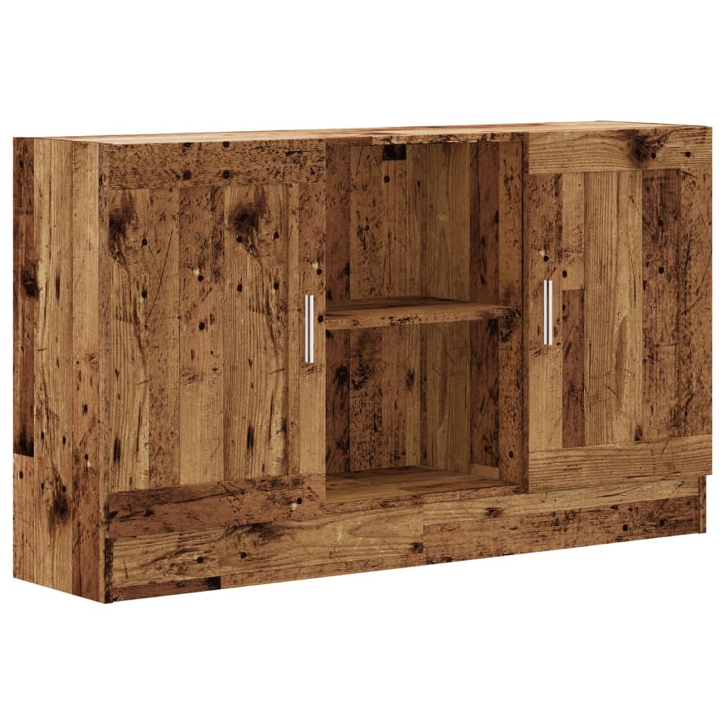 Sideboard Old Wood 120x30,5x70 cm Engineered Wood
