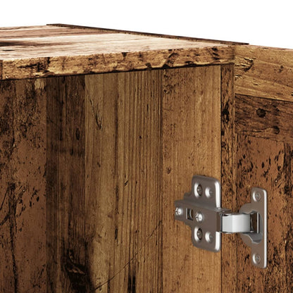 Sideboard Old Wood 120x30,5x70 cm Engineered Wood