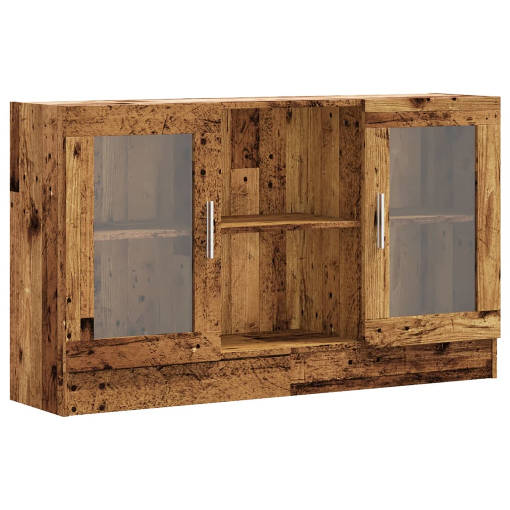 Sideboard Old Wood 120x30,5x70 cm Engineered Wood