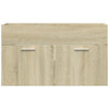 Bathroom Sink Cabinet Sonoma Oak 90x38.5x46 cm Engineered Wood