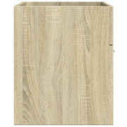 Bathroom Sink Cabinet Sonoma Oak 90x38.5x46 cm Engineered Wood