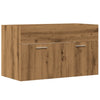 Bathroom Sink Cabinet Artisan Oak 90x38.5x46 cm Engineered Wood