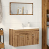 Bathroom Sink Cabinet Artisan Oak 90x38.5x46 cm Engineered Wood
