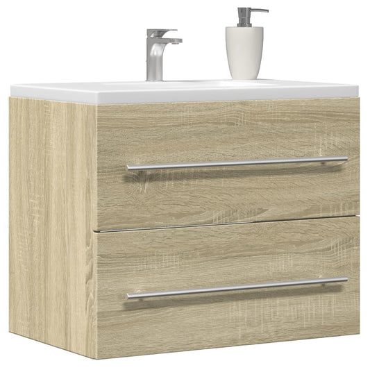 Sink Cabinet Sonoma Oak 60x38,5x48 cm Engineered Wood