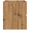 Bathroom Hanging Cabinet Artisian Oak 80x38.5x45 cm Engineered Wood