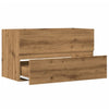 Bathroom Hanging Cabinet Artisian Oak 80x38.5x45 cm Engineered Wood