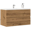 Bathroom Hanging Cabinet Artisian Oak 80x38.5x45 cm Engineered Wood