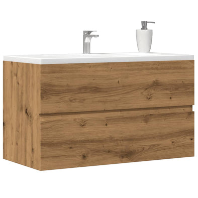 Bathroom Hanging Cabinet Artisian Oak 80x38.5x45 cm Engineered Wood