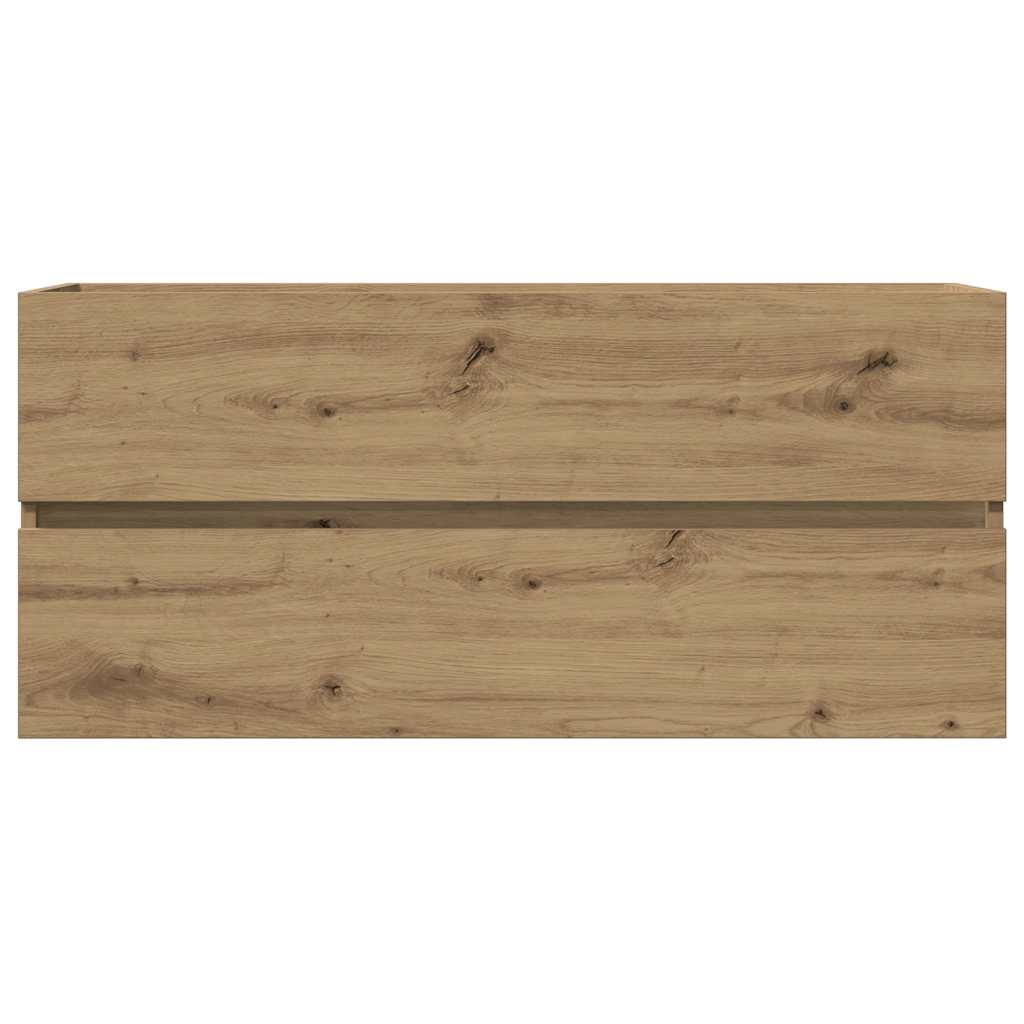 Sink Cabinet Artisan Oak 100x38.5x45 cm Engineered Wood
