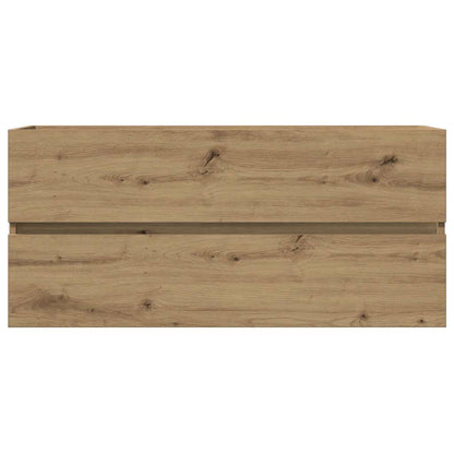 Sink Cabinet Artisan Oak 100x38.5x45 cm Engineered Wood