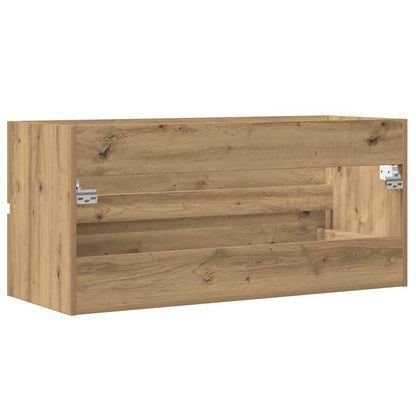 Sink Cabinet Artisan Oak 100x38.5x45 cm Engineered Wood