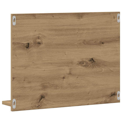 Bathroom Mirror Cabinet Artisan Oak 60x10.5x45 cm
