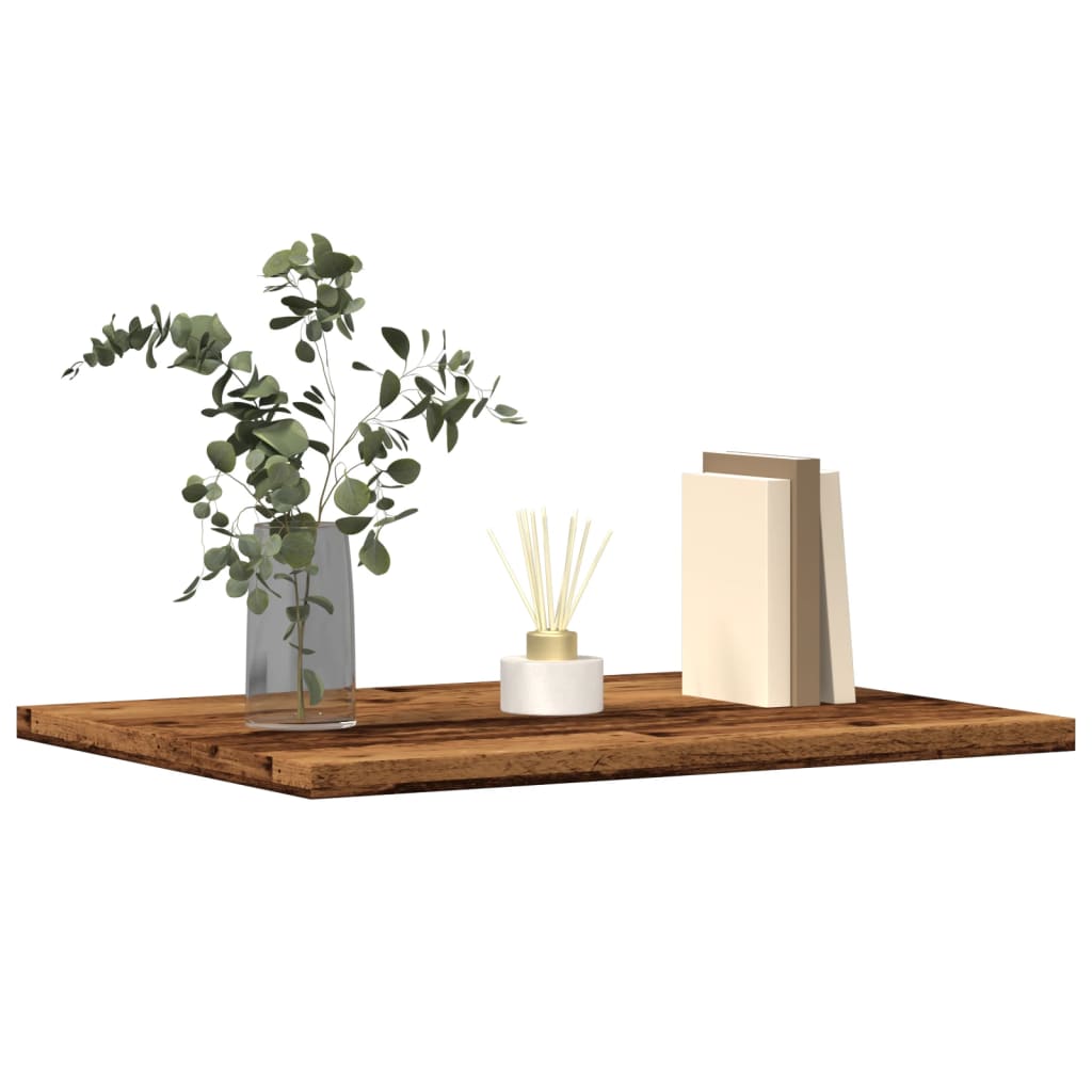 Bookshelf Boards 4 pcs Old Wood 40x30x1,5 cm Engineered Wood