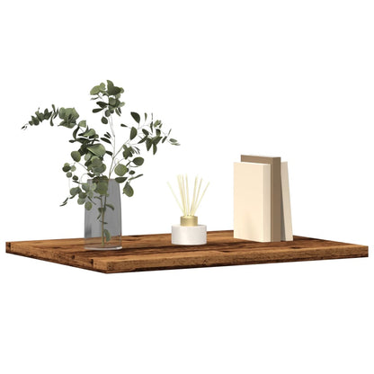 Bookshelf Boards 4 pcs Old Wood 40x30x1,5 cm Engineered Wood