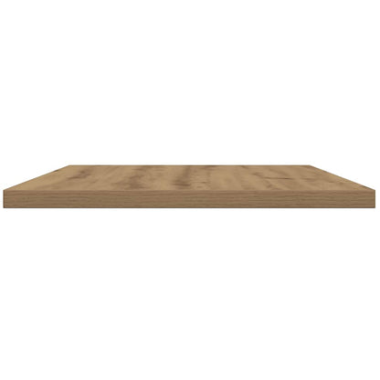 Bookshelf Boards 4 pcs Artisan Oak 40x30x1,5 cm Engineered Wood