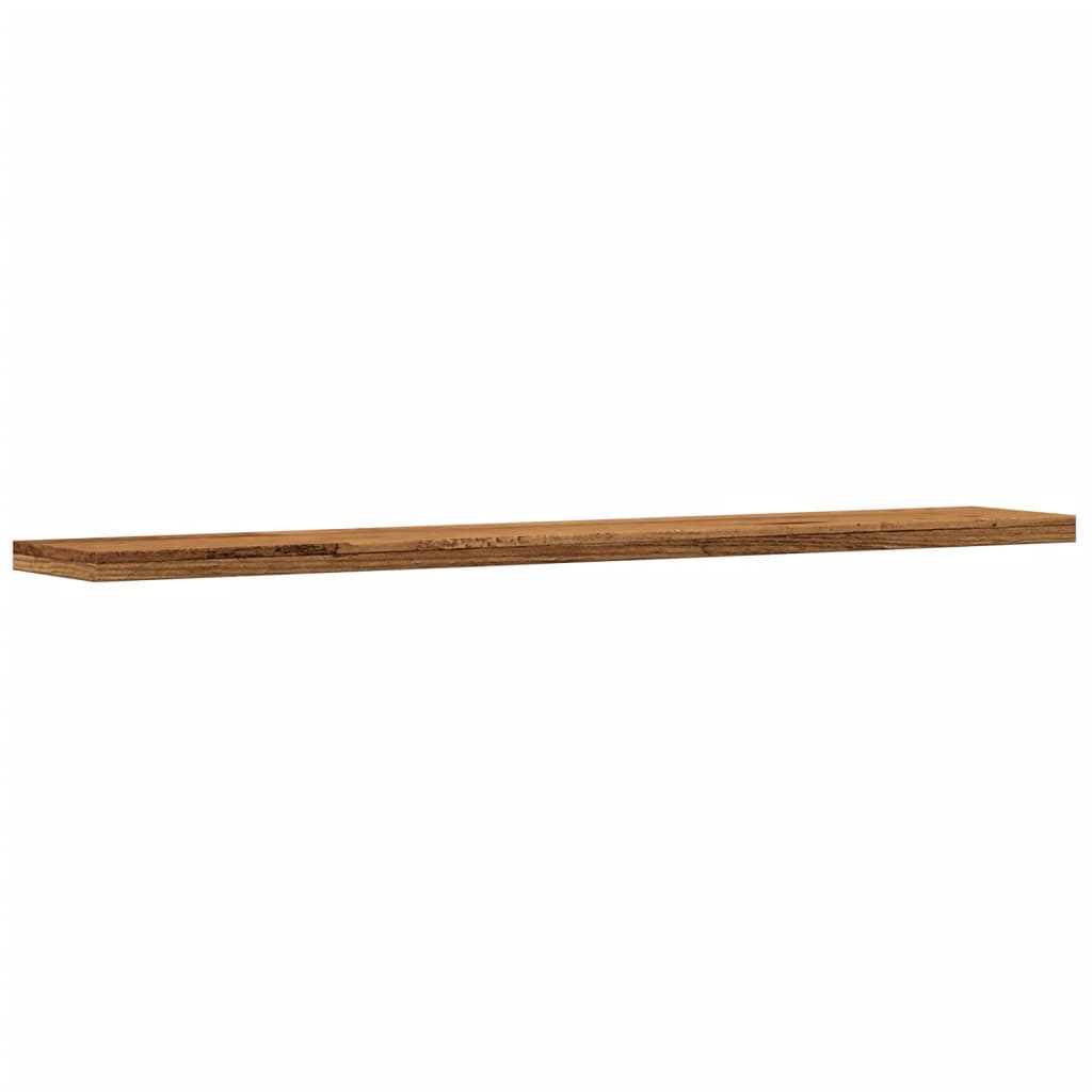 Bookshelf Boards 4 pcs Old Wood 60x10x1,5 cm Engineered Wood