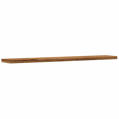 Bookshelf Boards 4 pcs Old Wood 60x10x1,5 cm Engineered Wood