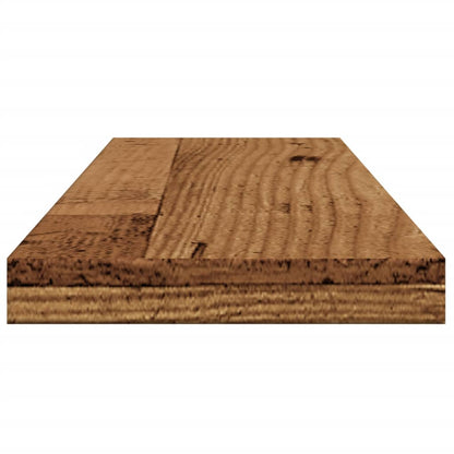 Bookshelf Boards 4 pcs Old Wood 60x10x1,5 cm Engineered Wood