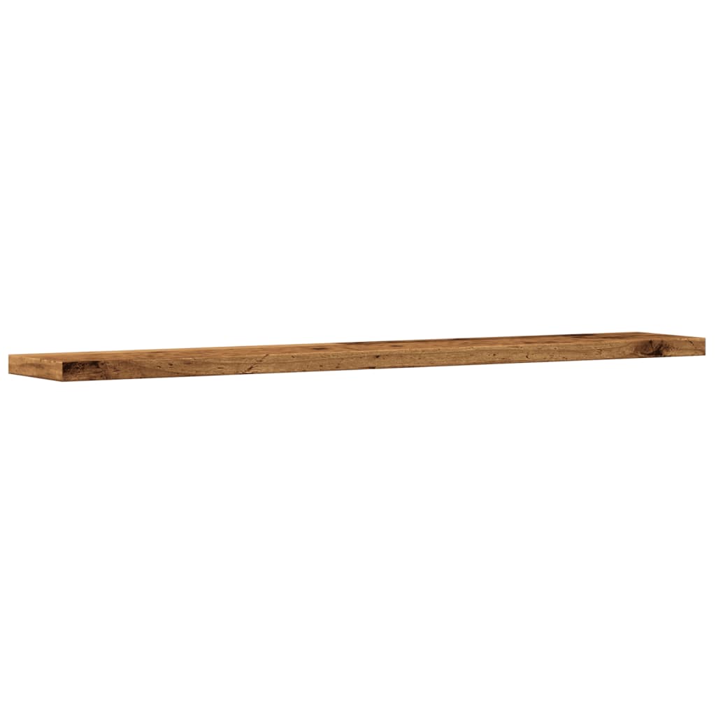 Bookshelf Boards 4 pcs Old Wood 60x10x1,5 cm Engineered Wood