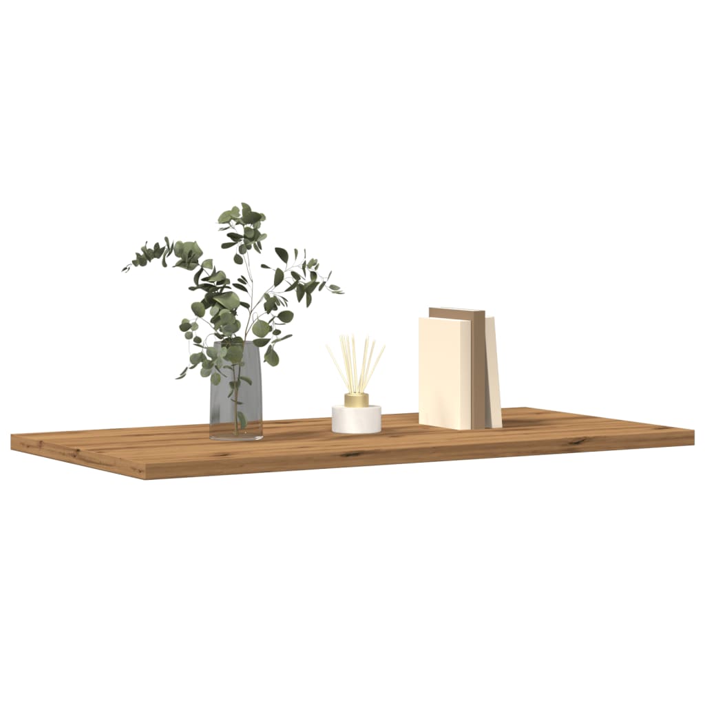 Wall Shelves 4 pcs Artisan Oak 60x30x1.5 cm Engineered Wood