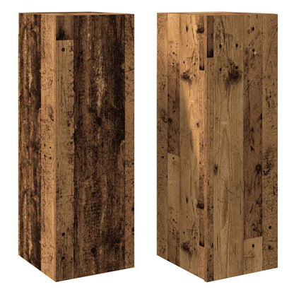 TV Cabinets 2 pcs Old Wood 30.5x30x90 cm Engineered Wood