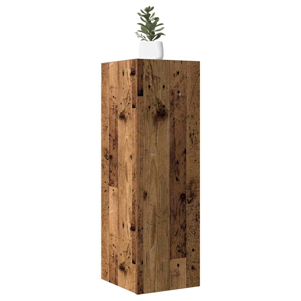 TV Cabinets 2 pcs Old Wood 30.5x30x90 cm Engineered Wood