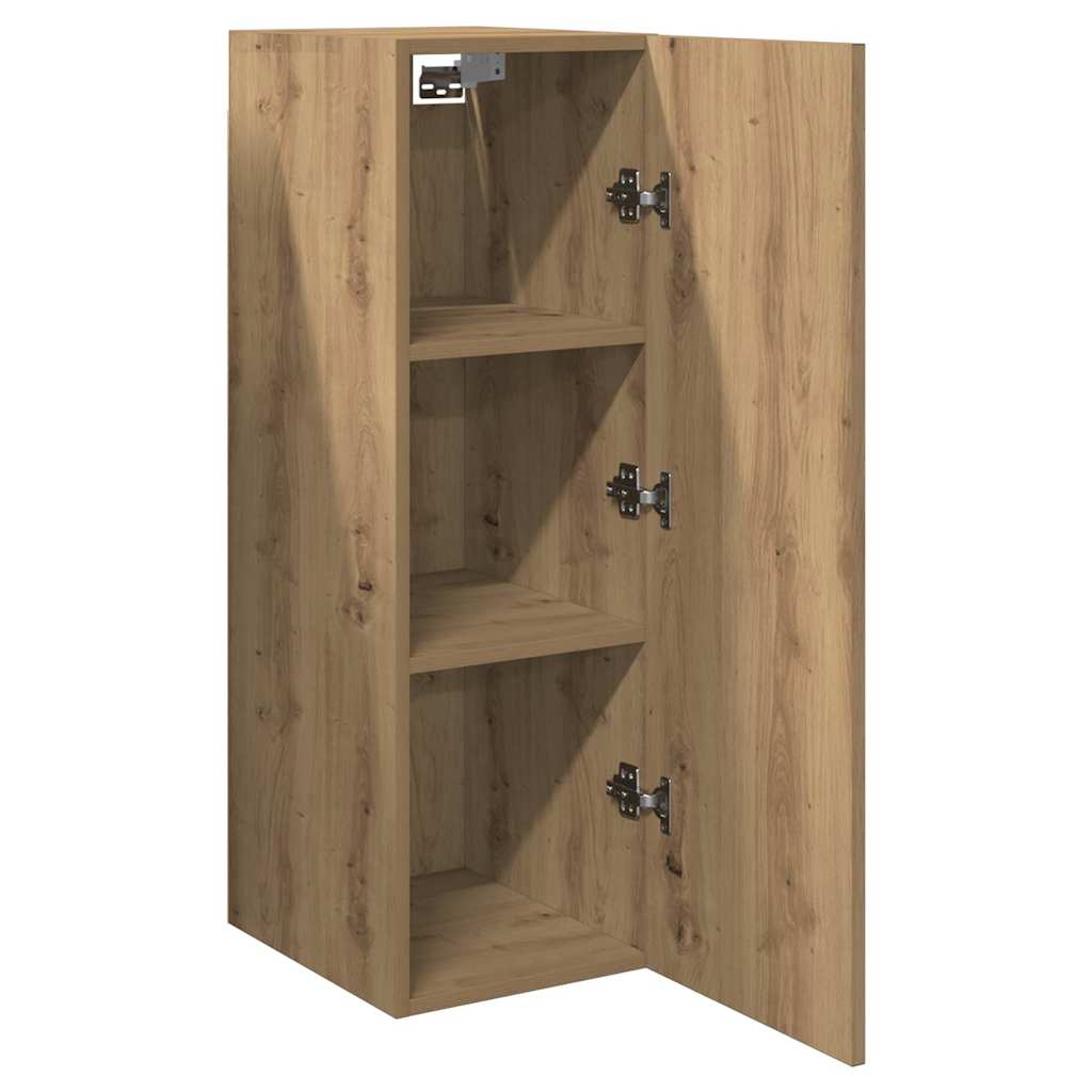 TV Cabinet Artisan Oak 30.5x30x90 cm Engineered Wood
