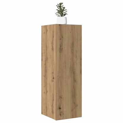 TV Cabinets 2 pcs Artisan Oak 30.5x30x90 cm Engineered Wood