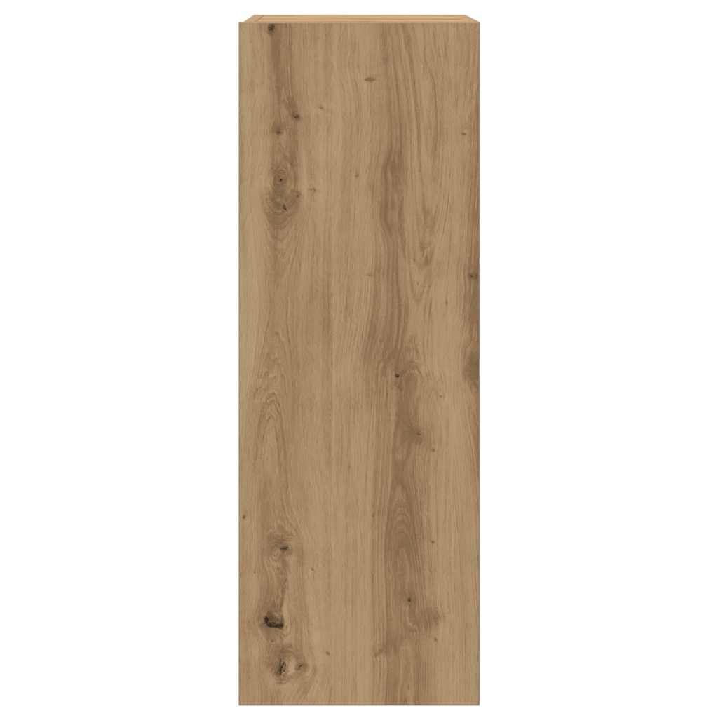 TV Cabinets 2 pcs Artisan Oak 30.5x30x90 cm Engineered Wood