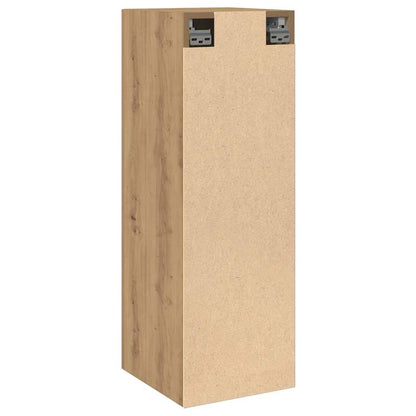 TV Cabinets 2 pcs Artisan Oak 30.5x30x90 cm Engineered Wood