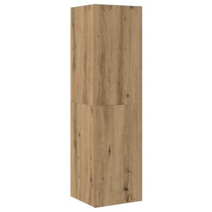 TV Cabinet Artisan Oak 30.5x30x110 cm Engineered Wood