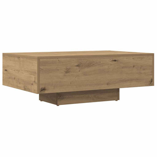 Coffee Table Artisan Oak 85x55x31 cm Engineered Wood