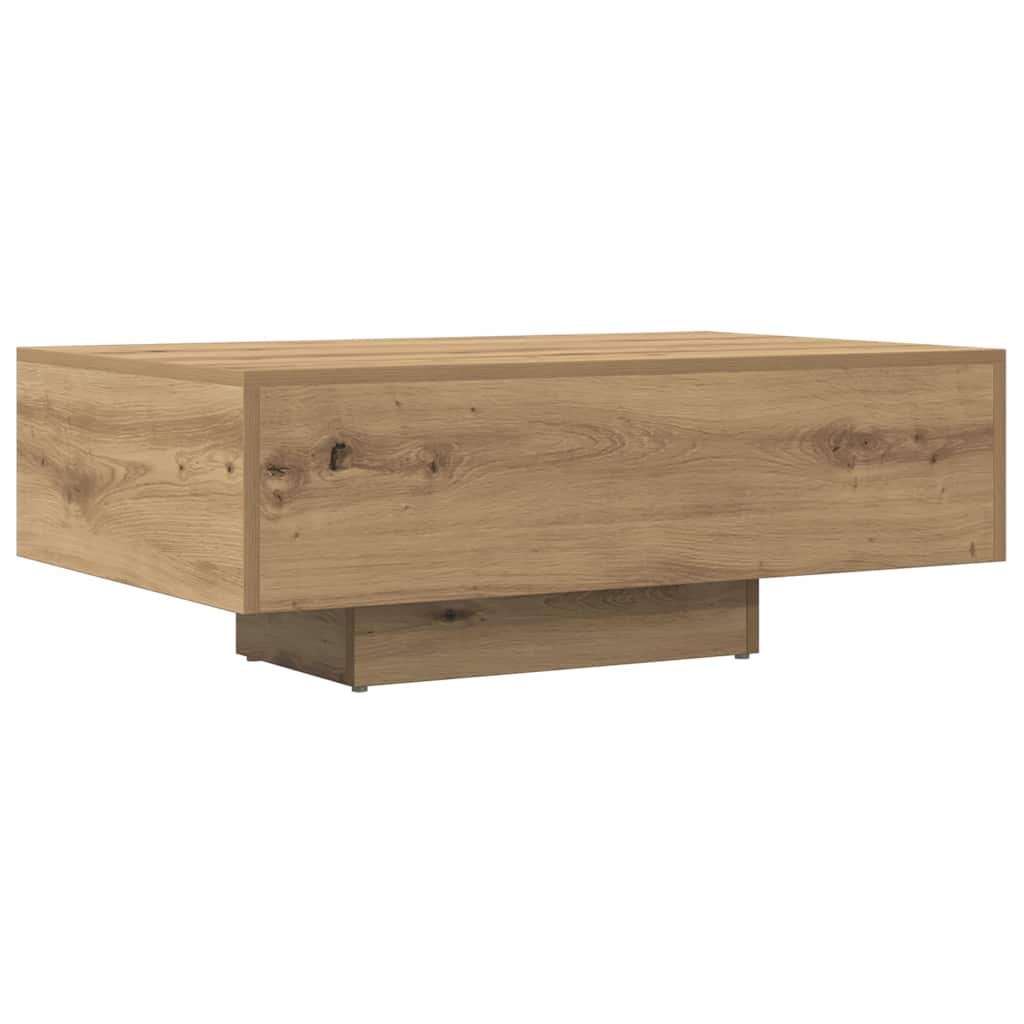 Coffee Table Artisan Oak 85x55x31 cm Engineered Wood