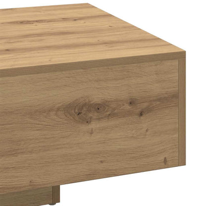 Coffee Table Artisan Oak 85x55x31 cm Engineered Wood