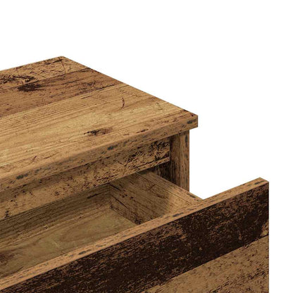 Bedside Cabinet Old Wood 40x30x39 cm Engineered Wood