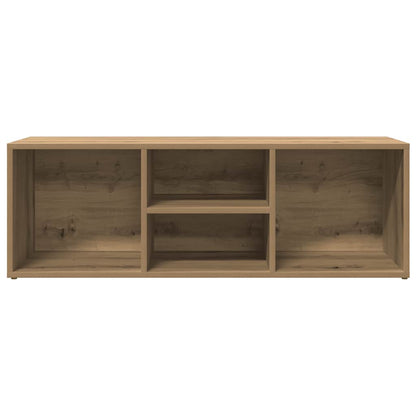 Shoe Storage Bench Artisan Oak 105x35x35 cm Engineered Wood