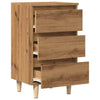 Bedside Cabinet Artisan Oak 40x35x69 cm Engineered Wood