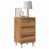 Bedside Cabinet Artisan Oak 40x35x69 cm Engineered Wood