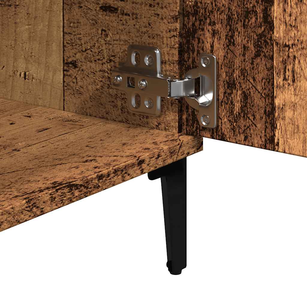 TV Cabinet Old Wood 102x35x50 cm Engineered Wood