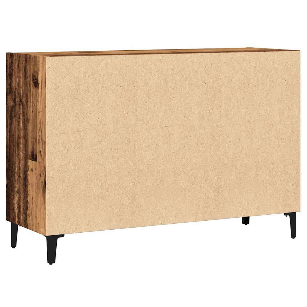 Sideboard Old Wood 103.5x35x70 cm Engineered Wood