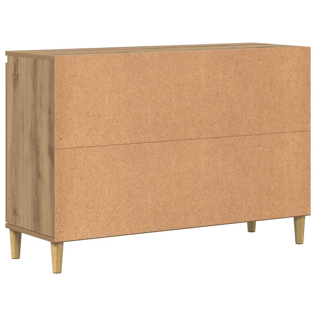 Sideboard Artisan Oak 102x35x70 cm Engineered Wood