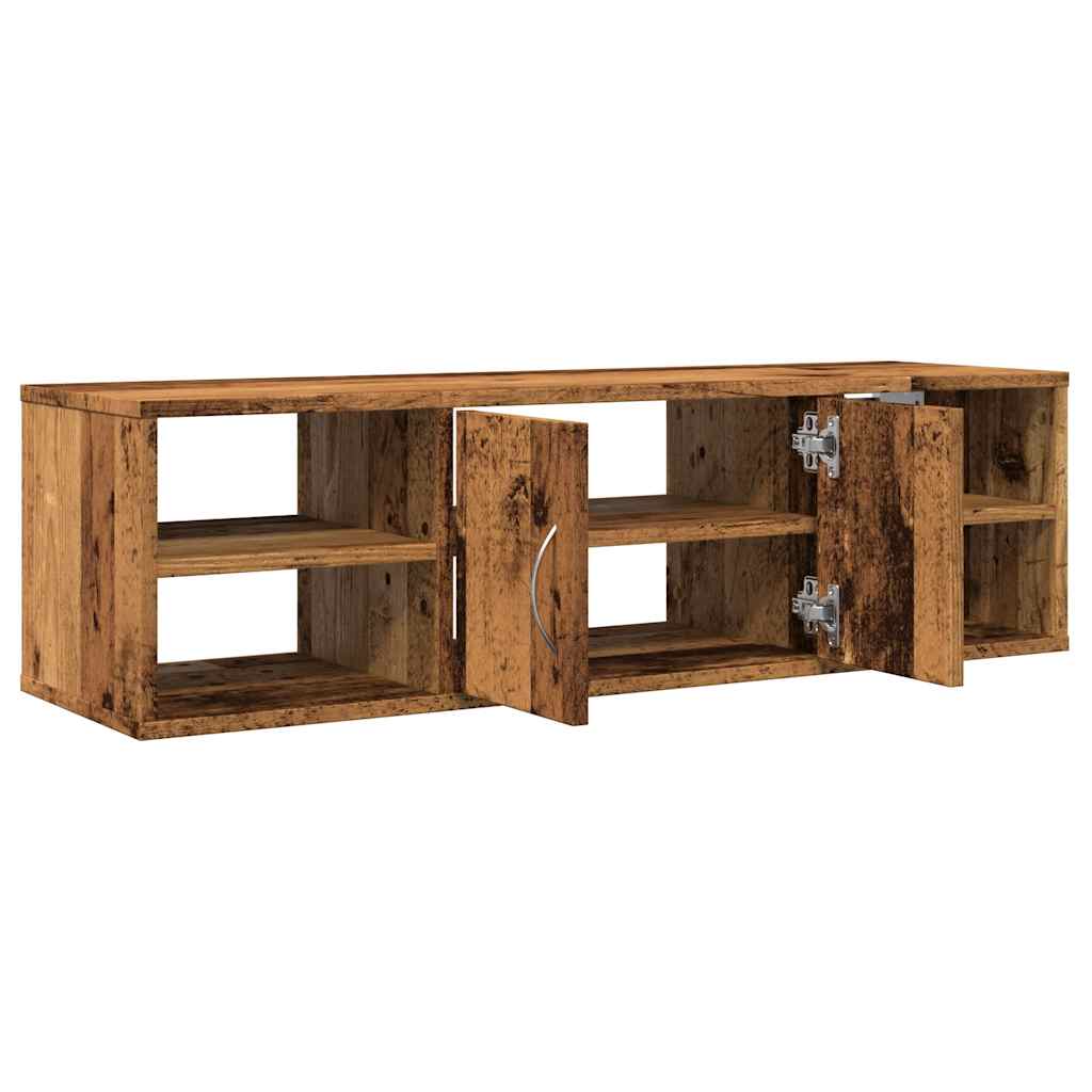 Wall Cabinet Old Wood 101x30x29 cm Engineered Wood