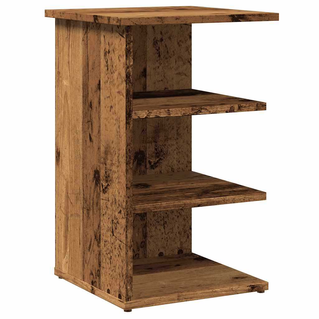 Sideboard Old Wood 35x35x55 cm Engineered Wood