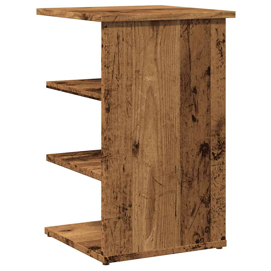Sideboard Old Wood 35x35x55 cm Engineered Wood
