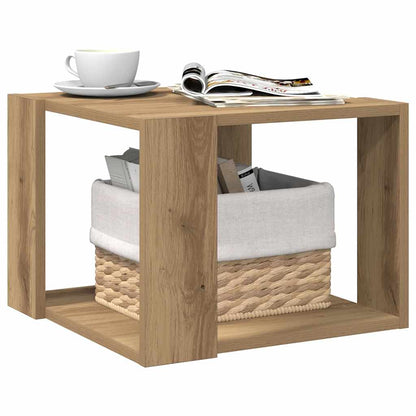 Coffee Table Artisan Oak 40x40x30 cm Engineered Wood