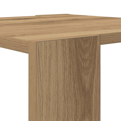 Coffee Table Artisan Oak 40x40x30 cm Engineered Wood
