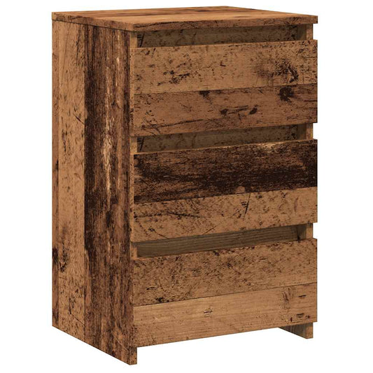 Bedside Cabinet Old Wood 40x35x62,5 cm Engineered Wood