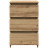 Bedside Cabinet Artisan Oak 40x35x62.5 cm Engineered Wood